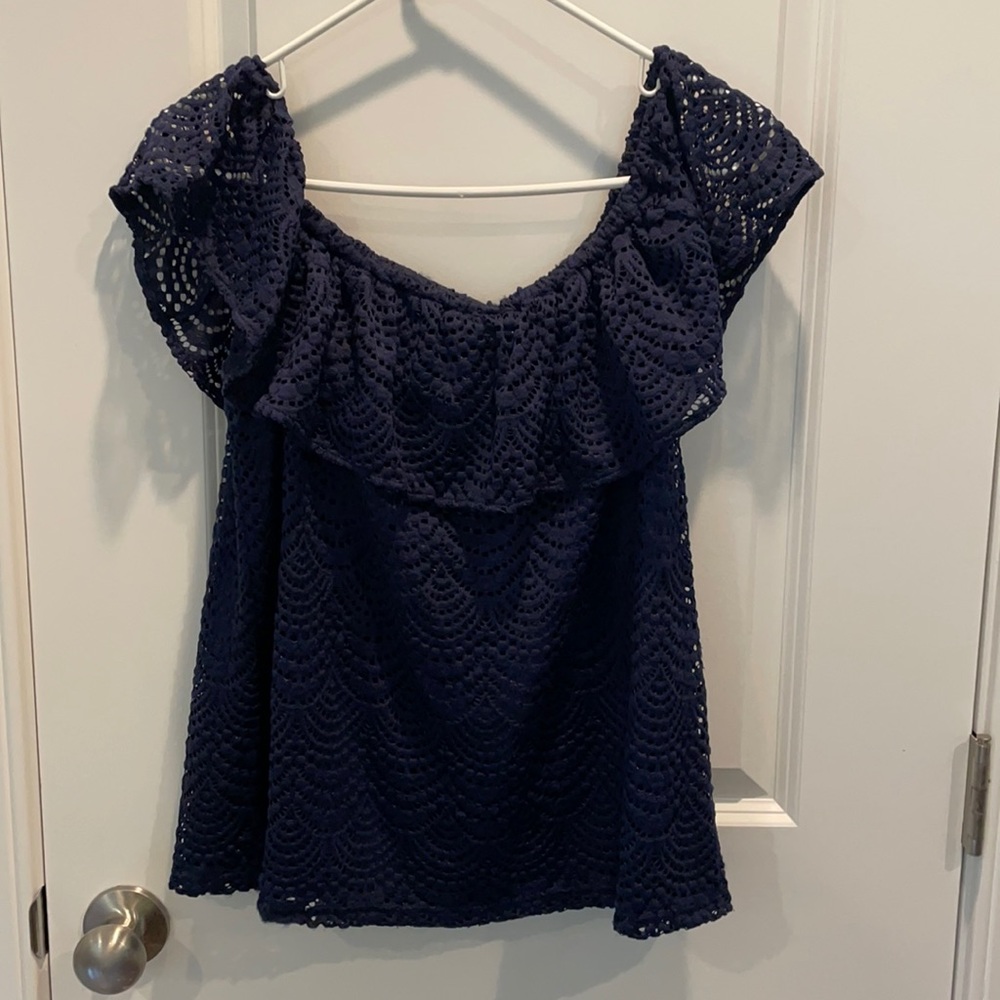 Lilly Pulitzer off the shoulder top